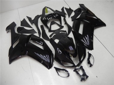 Migliori Carena Moto ABS Kawasaki ZX6R 2007-2008 - Nero Lucido