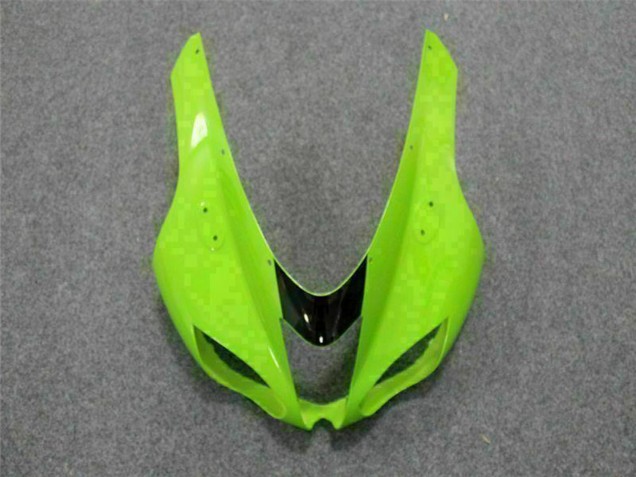 Migliori Kit Carena Moto Kawasaki ZX6R 2007-2008 - Verde Nero