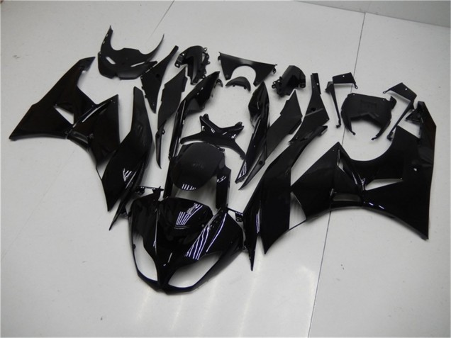 Migliori Carena Moto Kawasaki ZX6R 2009-2012 - Nero Lucido