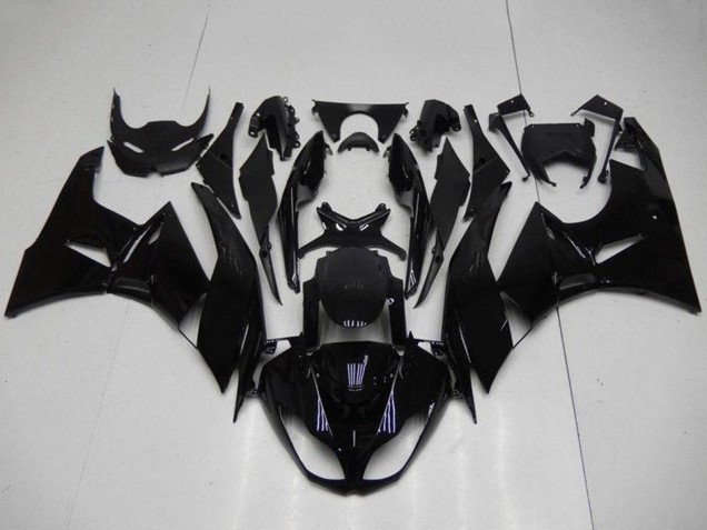 Migliori Carena Moto Kawasaki ZX6R 2009-2012 - Nero Lucido
