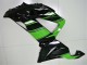 Migliori Kit Carena Moto ABS Kawasaki ZX6R 2013-2018 - Verde Nero Lucido