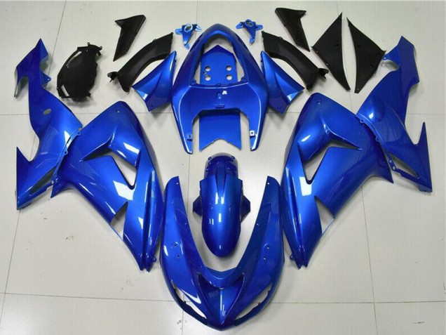 Migliori Carena Moto Kawasaki ZX10R 2006-2007 - Blu