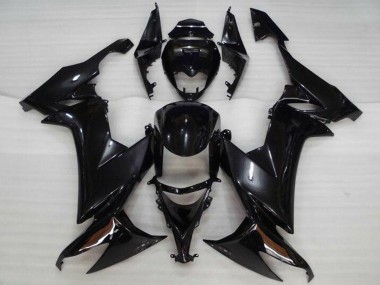 Migliori Carena Moto Kawasaki ZX10R 2008-2010 - Nero Lucido
