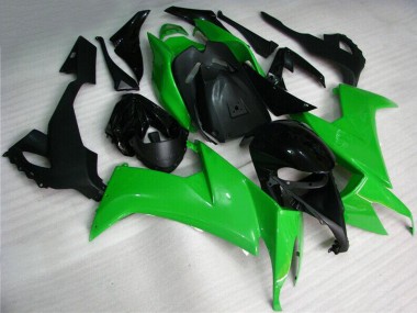 Migliori Kit Carena Moto Kawasaki ZX10R 2008-2010 - Verde Nero