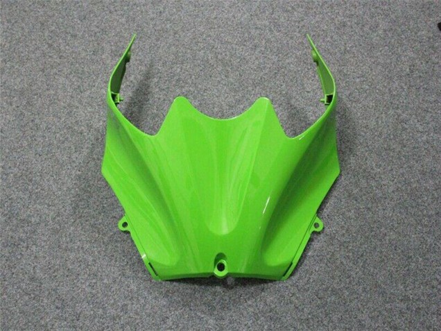 Migliori Carena Moto Kawasaki ZX14R ZZR1400 2006-2011 - Verde Nero Lucido