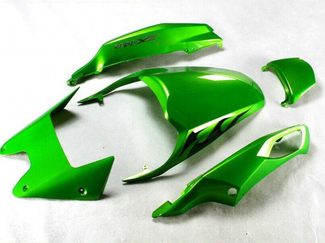 Migliori Carena Moto Kawasaki ZX14R ZZR1400 2012-2024 - Verde Nero Lucido