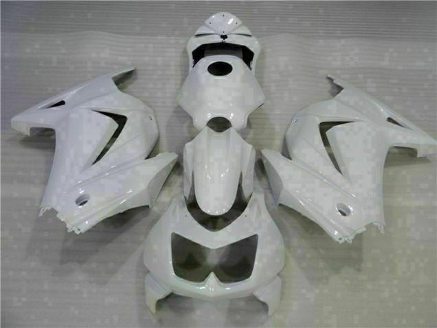 Migliori Carena Moto Kawasaki EX250 2008-2012 - Bianco