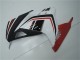 Migliori Carene Moto Kawasaki Ninja 300 EX300R 2013-2017 - Bianco Rosso Nero