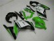 Migliori Carena Moto Kawasaki Ninja 300 EX300R 2013-2024 - Bianco Verde Nero