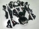 Migliori Carena Moto Kawasaki Z800 2013-2018 - Nero Lucido Rosso Argento
