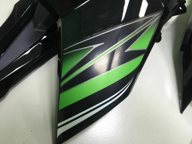 Migliori Carena Moto Kawasaki Z800 2013-2018 - Verde Nero Lucido