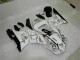 Migliori Carena Moto Yamaha YZF R1 2000-2001 - Bianco Nero Corona Extra