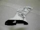 Migliori Carena Moto Yamaha YZF R1 2000-2001 - Bianco Nero Corona Extra