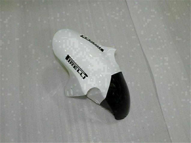 Migliori Carena Moto Yamaha YZF R1 2000-2001 - Bianco Nero Corona Extra