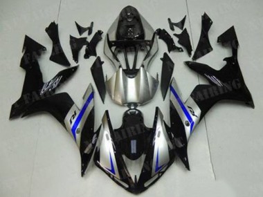 Migliori Carena Moto Yamaha YZF R1 2004-2006 - Argento Blu Nero
