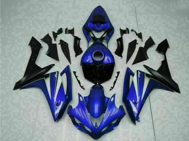 Migliori Carena Moto Yamaha YZF R1 2007-2008 - Blu Bianco Nero
