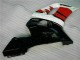 Migliori Carena Moto Yamaha YZF R6 1998-2002 - Bianco Rosso Nero Lucido