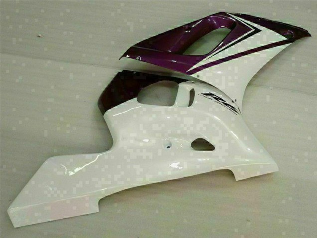 Migliori Carena Moto Yamaha YZF R6 1998-2002 - Bianco Viola