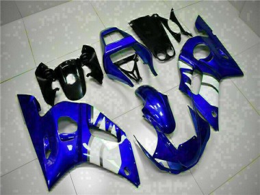 Migliori Carena Moto Yamaha YZF R6 1998-2002 - Blu Bianco