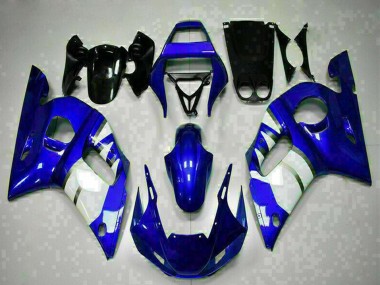 Migliori Carena Moto Yamaha YZF R6 1998-2002 - Blu Bianco