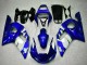 Migliori Carena Moto Yamaha YZF R6 1998-2002 - Blu Bianco