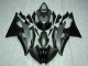 Migliori Carena Moto Yamaha YZF R6 2008-2016 - Grigio Nero Opaco