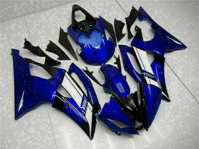 Migliori Carena Moto Yamaha YZF R6 2008-2016 - Blu Bianco