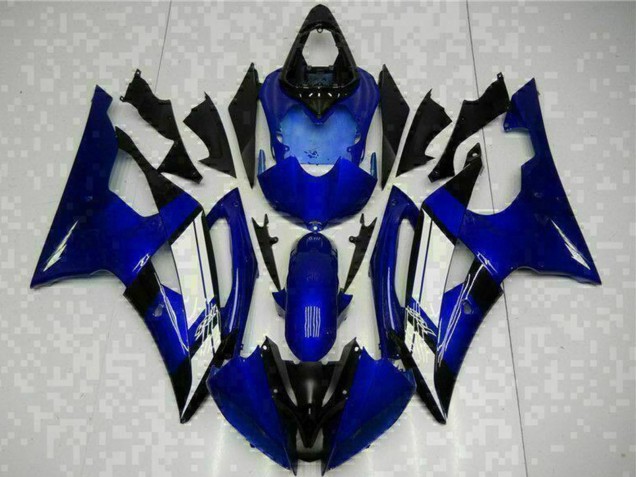 Migliori Carena Moto Yamaha YZF R6 2008-2016 - Blu Bianco