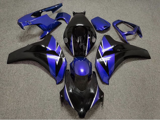 Migliori Carena Moto Honda CBR1000RR 2008-2011 - Blu Nero Lucido