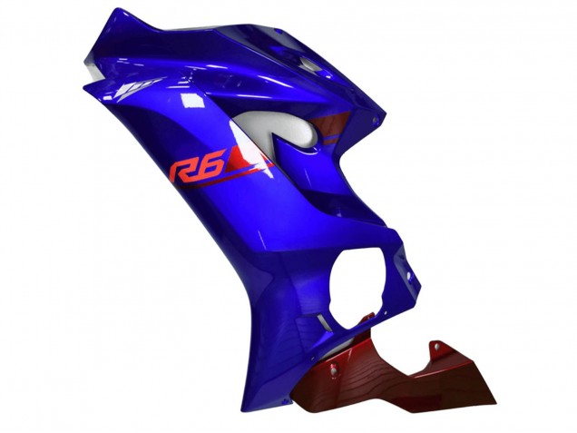 Migliori Carena Moto Yamaha YZF R6 2017-2023 - Blu Rosso