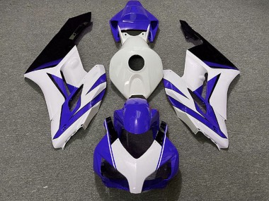 Migliori Carene Moto Honda CBR1000RR 2004-2005 - Bianco Blu Nero Lucido