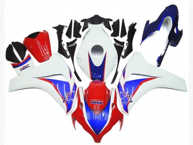 Migliori Kit Carena Moto Honda CBR1000RR 2008-2011 - Bianco Blu Rosso HRC