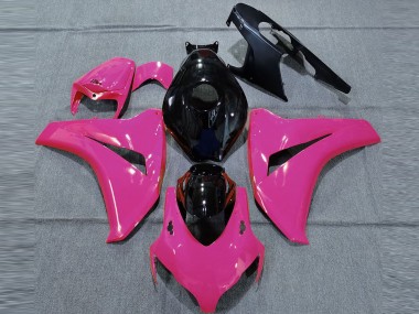 Migliori Carene Moto Honda CBR1000RR 2008-2011 - Rosa Nero Lucido
