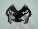 Migliori Carena Moto Honda CBR600RR 2003-2004 - Nero Lucido Bianco West Mobil