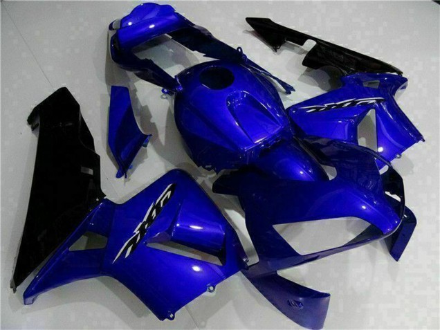 Migliori Kit Carena Moto Honda CBR600RR 2003-2004 - Blu Nero Lucido