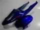 Migliori Kit Carena Moto Honda CBR600RR 2003-2004 - Blu Nero Lucido