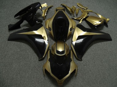 Migliori Carene Moto Honda CBR1000RR 2008-2011 - Oro Nero Lucido