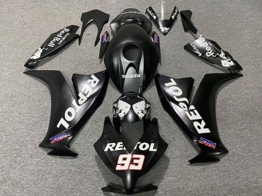 Migliori Carene Moto Honda CBR1000RR 2012-2016 - Nero Opaco Bianco Repsol HRC 93