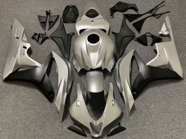 Migliori Carene Moto Honda CBR1000RR 2006-2007 - Argento Nero Opaco