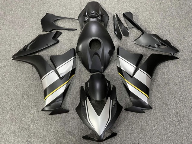 Migliori Carene Moto Honda CBR1000RR 2012-2016 - Argento Giallo Nero Opaco