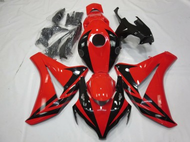 Migliori Carena Moto Honda CBR1000RR 2008-2011 - Rosso Nero Lucido OEM Stile