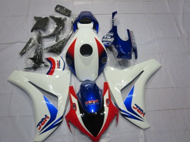 Migliori Carene Moto Honda CBR1000RR 2008-2011 - Bianco Rosso Blu OEM Stile HRC