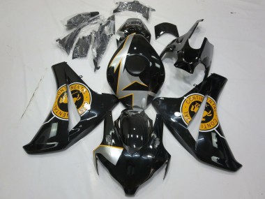 Migliori Carene Moto Honda CBR1000RR 2008-2011 - Argento Grigio Arancia Nero Lucido