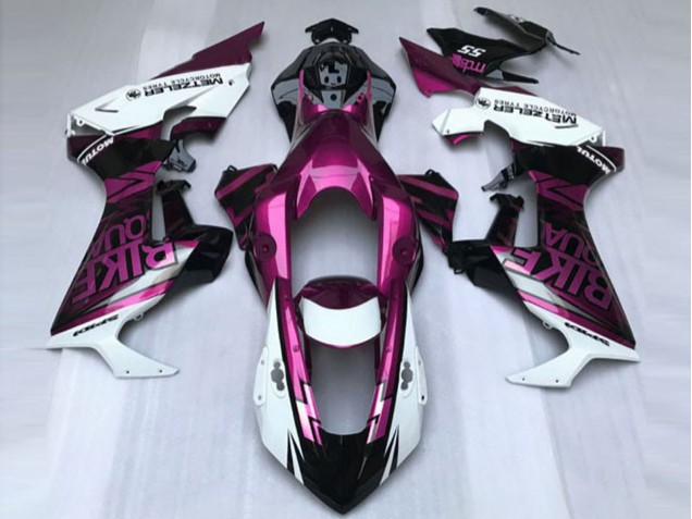 Migliori Carene Moto Honda CBR1000RR 2017-2023 - Bianco Viola Nero Lucido