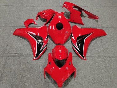 Migliori Carene Moto Honda CBR1000RR 2008-2011 - Rosso Nero Lucido OEM Stile