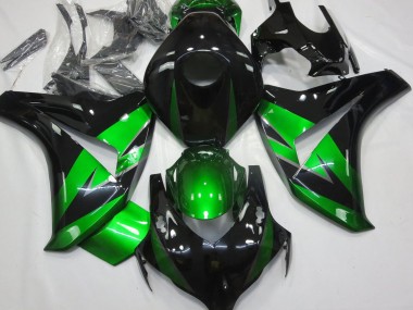 Migliori Carene Moto Honda CBR1000RR 2008-2011 - Verde Nero Lucido