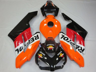 Migliori Carene Moto Honda CBR1000RR 2004-2005 - Arancia Bianco Rosso Nero Lucido Repsol