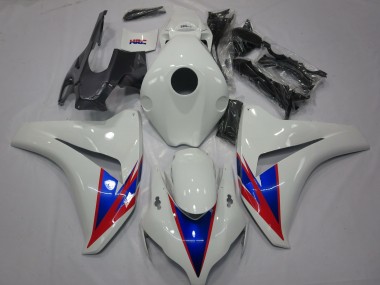 Migliori Carene Moto Honda CBR1000RR 2008-2011 - Bianco Blu Rosso