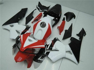 Migliori Kit Carena Moto Honda CBR600RR 2005-2006 - Bianco Rosso Nero