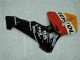Migliori Carena Moto Honda CBR600RR 2005-2006 - Arancia Bianco Rosso Nero Repsol